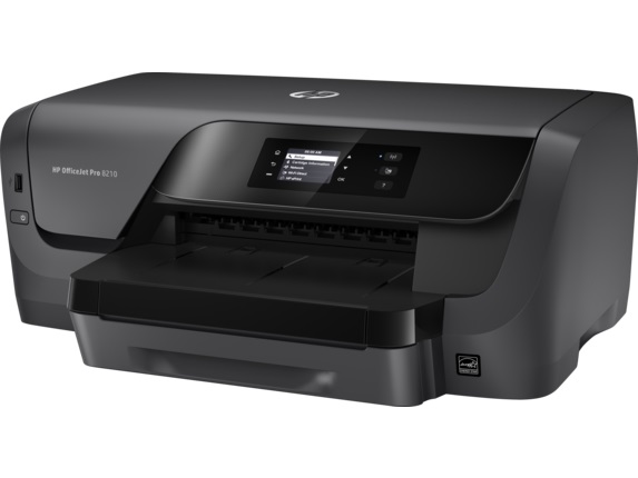 картинка Принтер HP OfficeJet Pro 8210 (A4, 600x600dpi, 22 стр/мин, 256Mb, двусторонняя печать, WiFi, LAN, USB2.0) АС