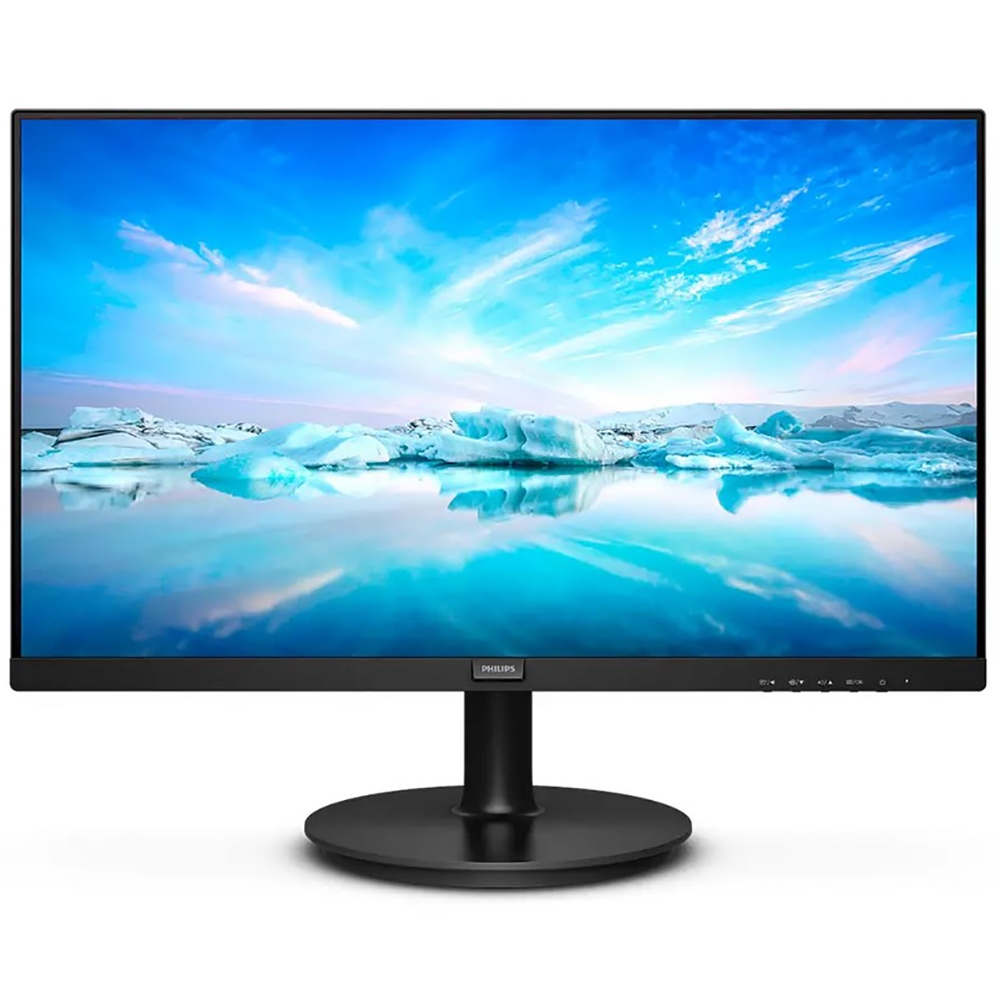 картинка 23.8" Philips 241V8LA (VA/1920x1080/4ms/250cd/HDMI+MM) АС