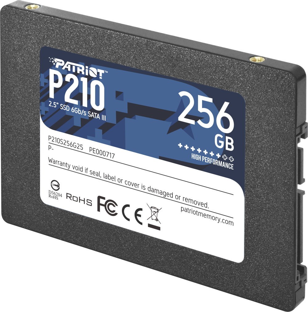 картинка 256Gb Patriot P210 (QLC/120 TBW) АС