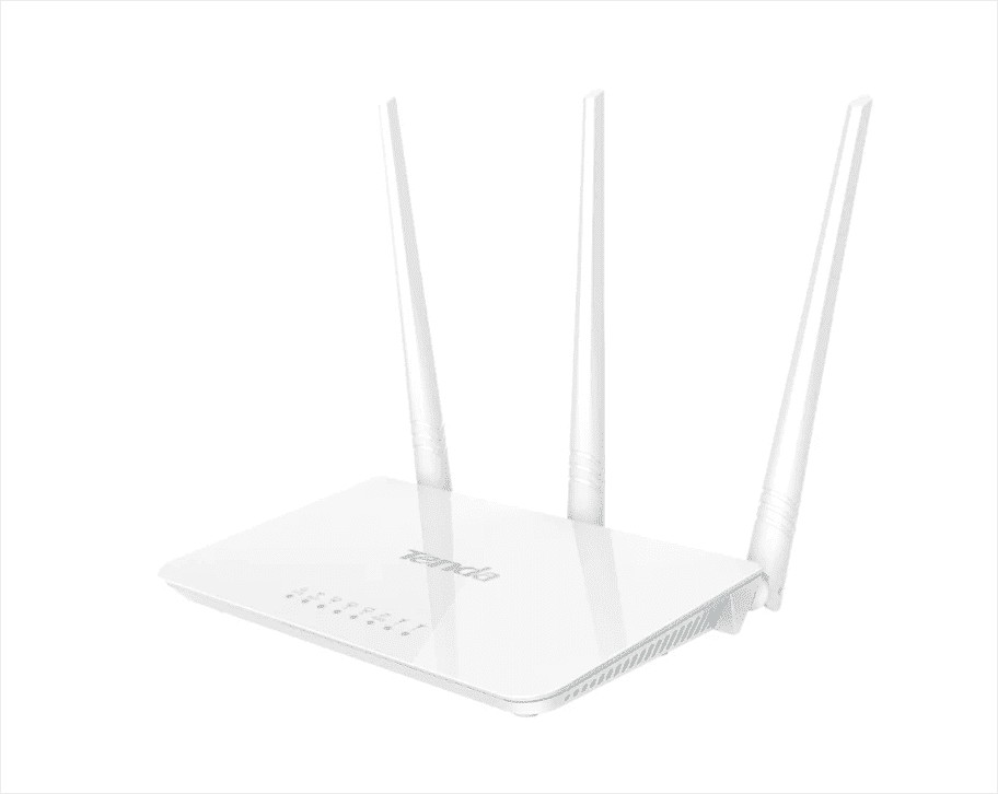 картинка Маршрутизатор Tenda F6 (N300 802.11n, 3x5dBi, 3xLAN, 32Mb, Broadcom BCM5357 300MHz) АС