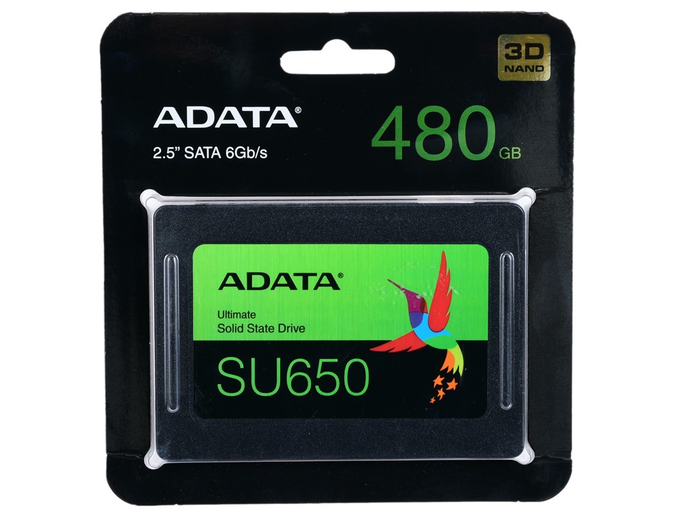 картинка 480Gb ADATA Ultimate SU650 (TLC/280 TBW) АС