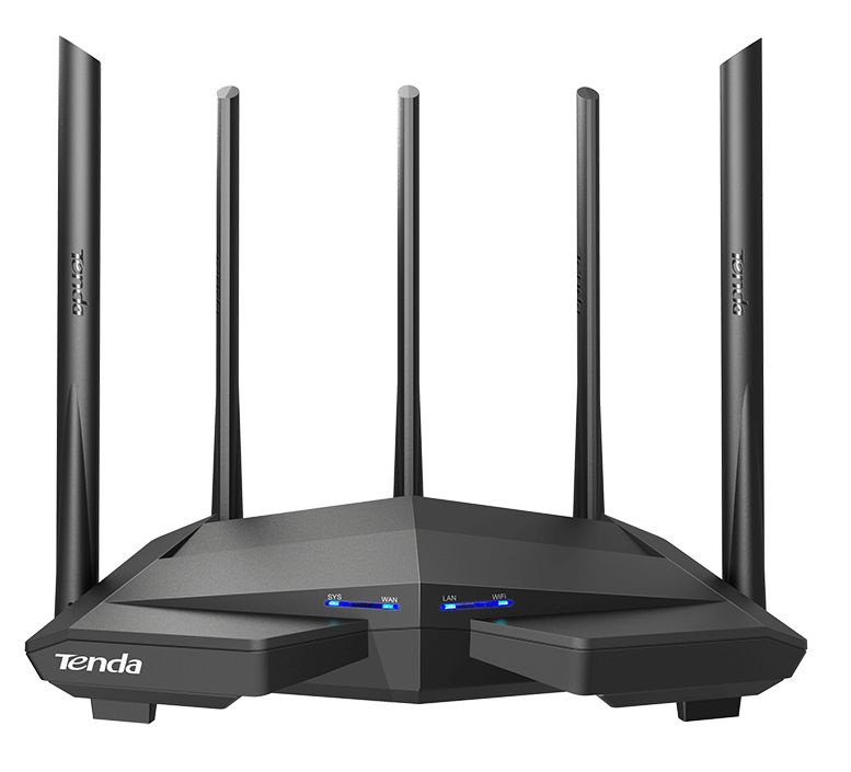 картинка Маршрутизатор Tenda AC11 (AC1200 802.11ac, 4x5dBi, 2.4+5 GHz, 3xbLAN) АС