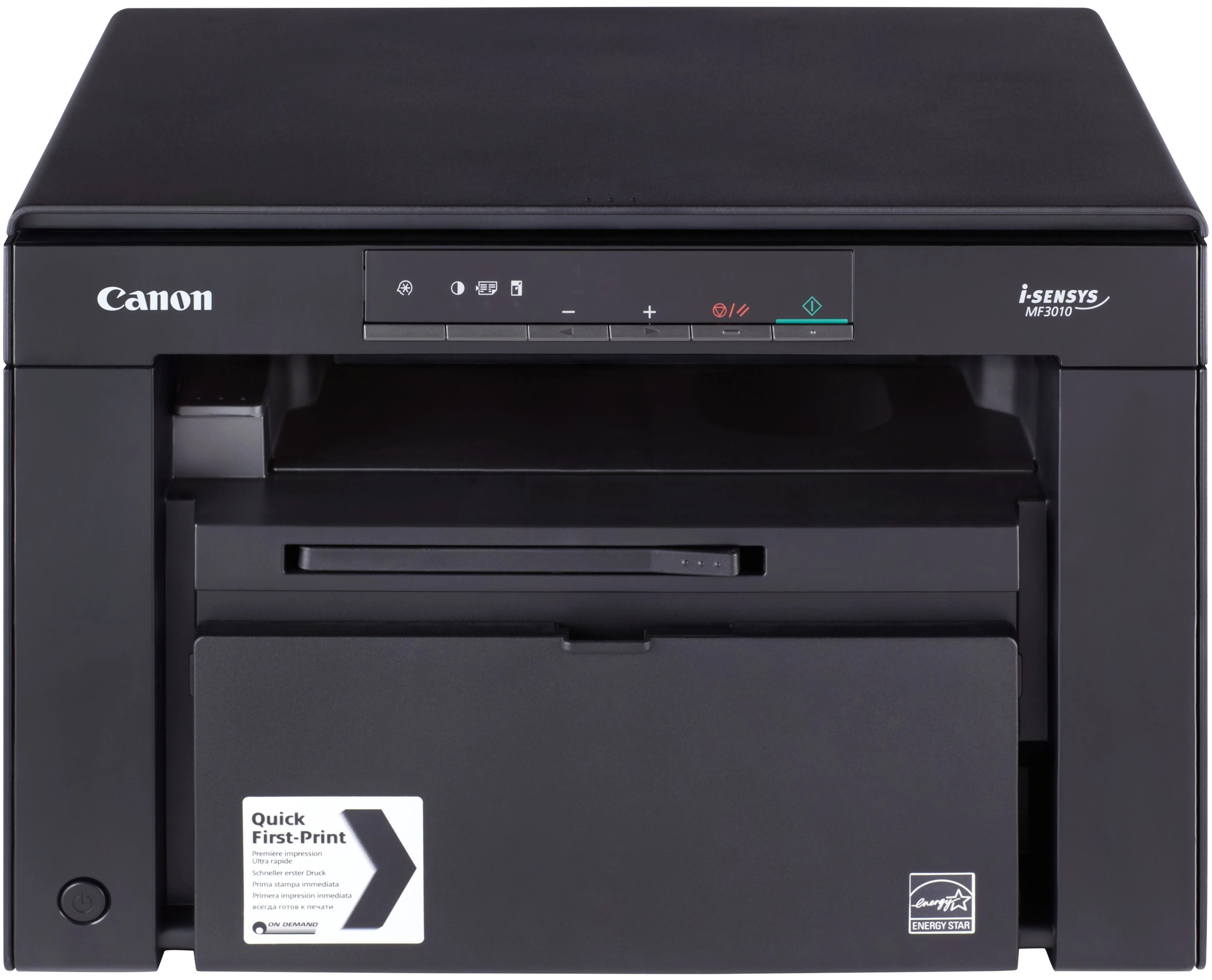 картинка МФУ Canon i-SENSYS MF3010 (A4/18ppm/64Mb/копир/сканер) (нагрузка: 8000 стр/мес; ресурс картриджа Cartridge 725: 1600 стр) АС