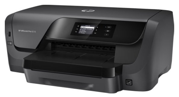 картинка Принтер HP OfficeJet Pro 8210 (A4, 600x600dpi, 22 стр/мин, 256Mb, двусторонняя печать, WiFi, LAN, USB2.0) АС