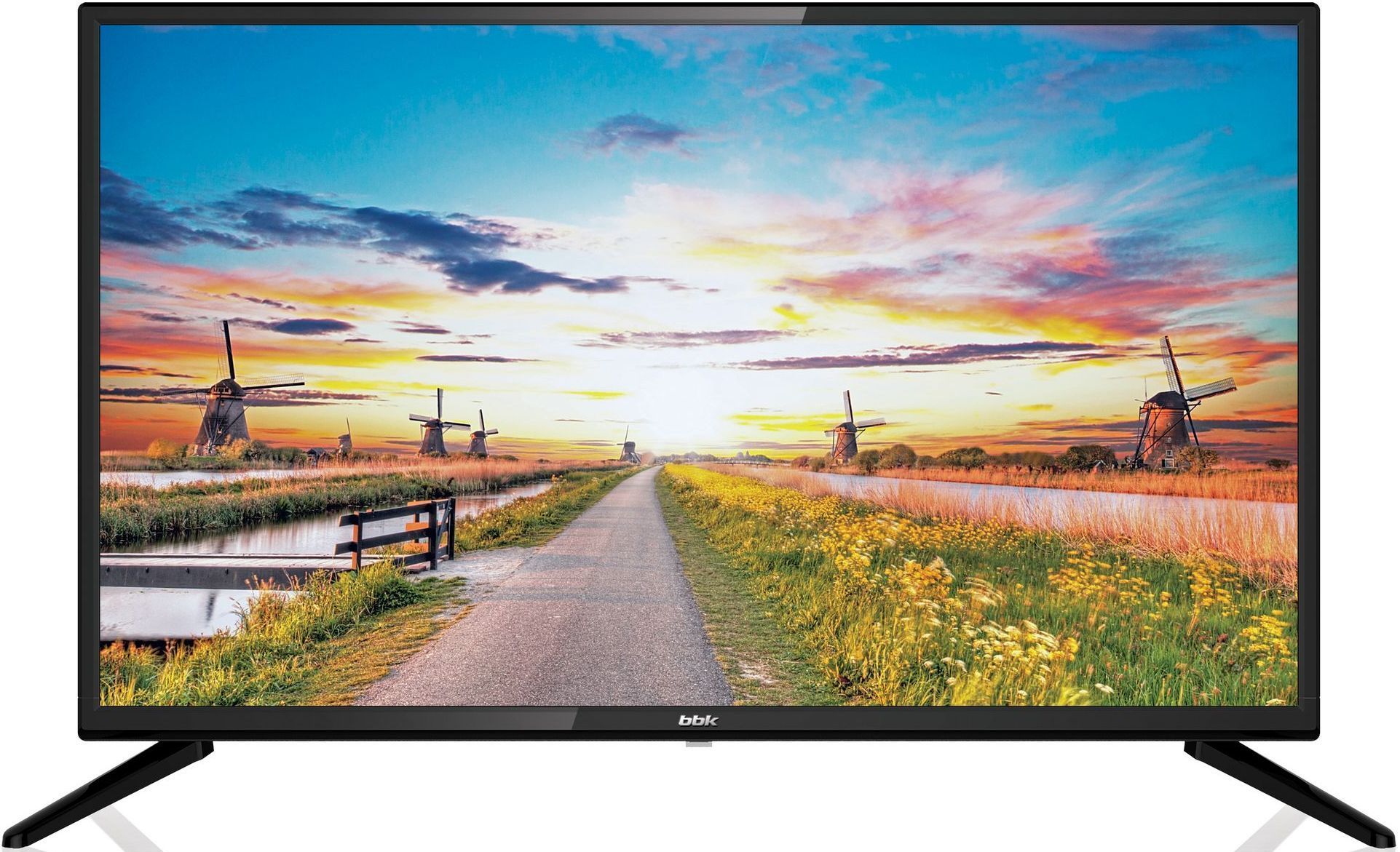 картинка 32" LCD BBK 32LEM-1087/TS2C (1366x768, 50Hz, DVB-T2, HDMI, USB, Black) АС