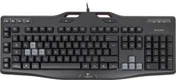 картинка Клавиатура Logitech G105, Black USB АС