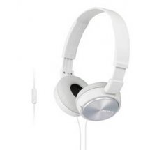 картинка Наушники Sony MDR-ZX310 (накладные, 1.2м, white) АС