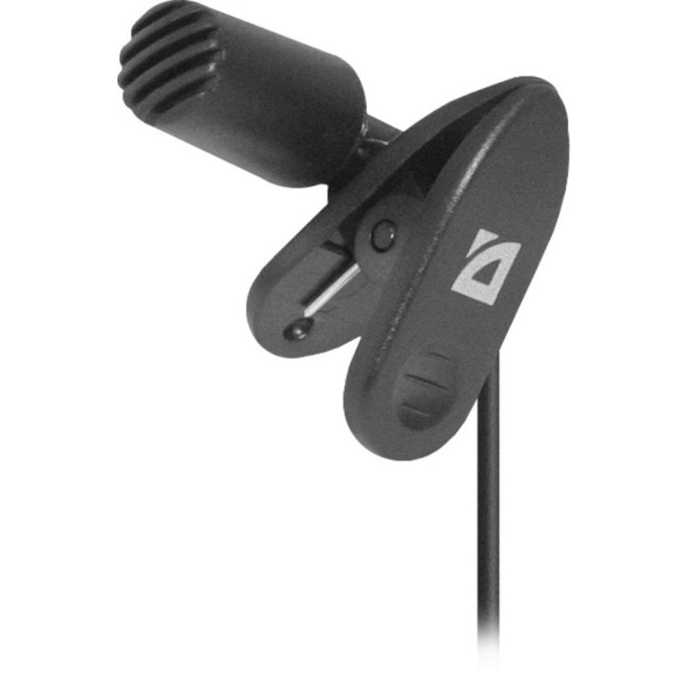 картинка Микрофон Defender MIC-109 Black (на прищепке, 1.8 м) АС