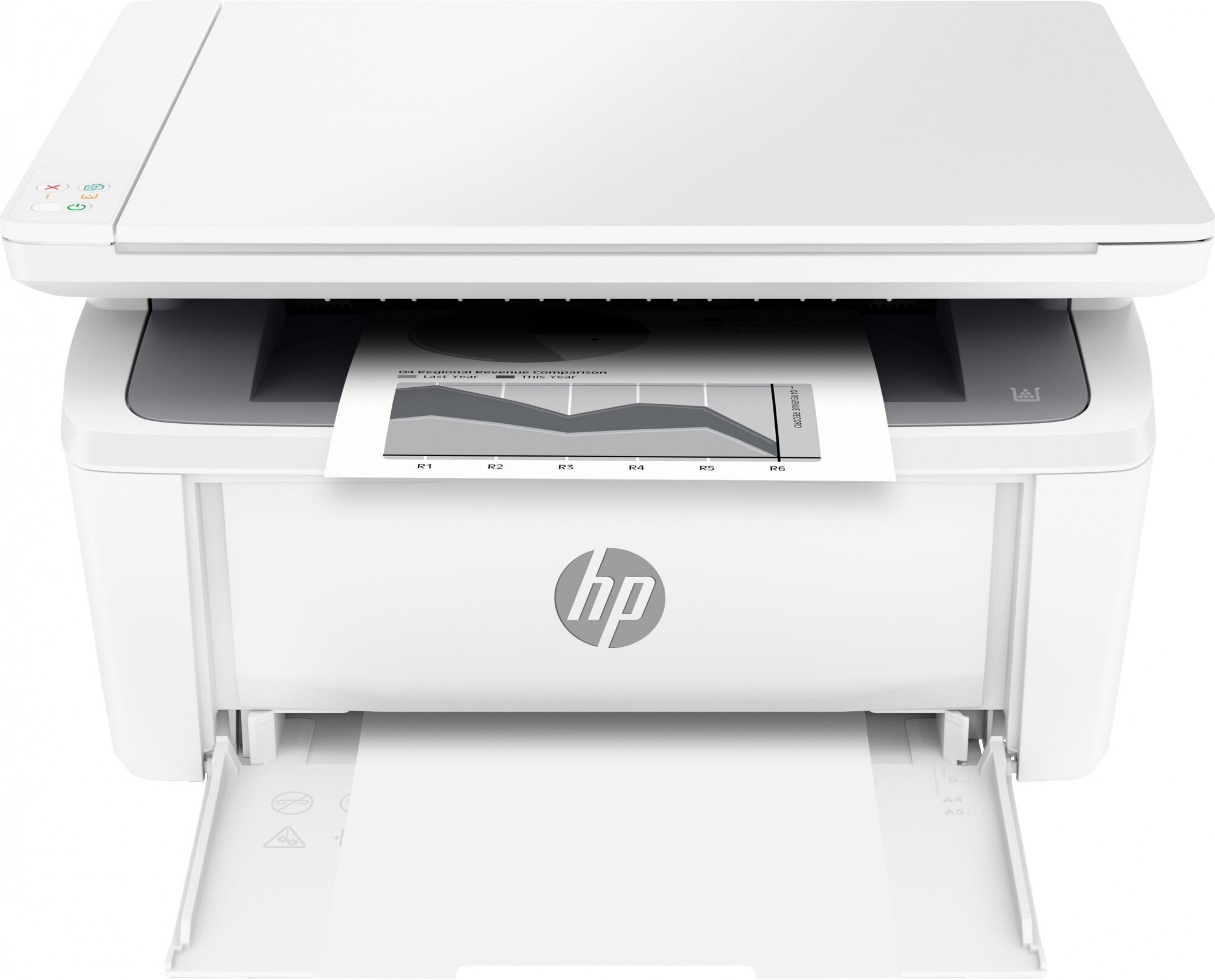 картинка МФУ HP LaserJet M141a (A4/20ppm/64Mb/копир/сканер) (нагрузка: 8000 стр/мес) АС