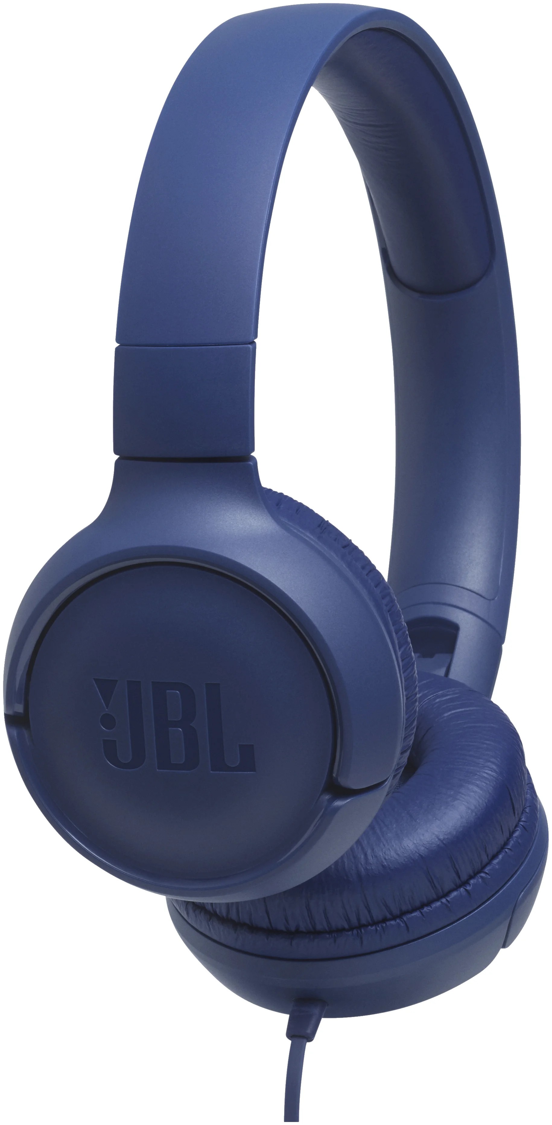 картинка Гарнитура JBL T500 BLUE (накладные, 1.187 м, синий) АС