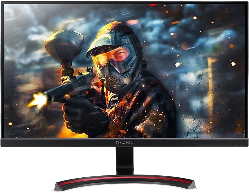 картинка 27" Aopen 27E1b (IPS/1920x1080/14ms/250cd/HDMI/D-Sub) АС