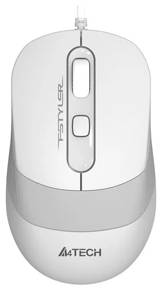 картинка Комплект клавиатура+мышь A4 Fstyer F1010 (White/Grey, USB) АС