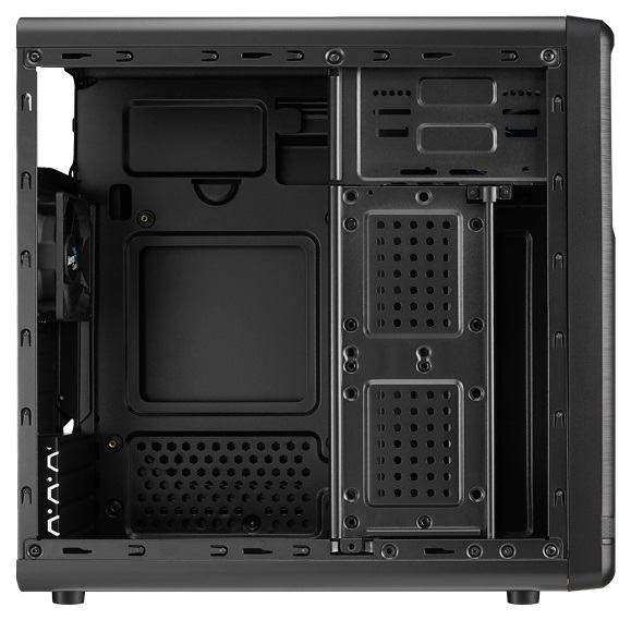 картинка mATX Aerocool Qs-182 (без БП/USB3.0/0.5mm/2.8kg/black) АС