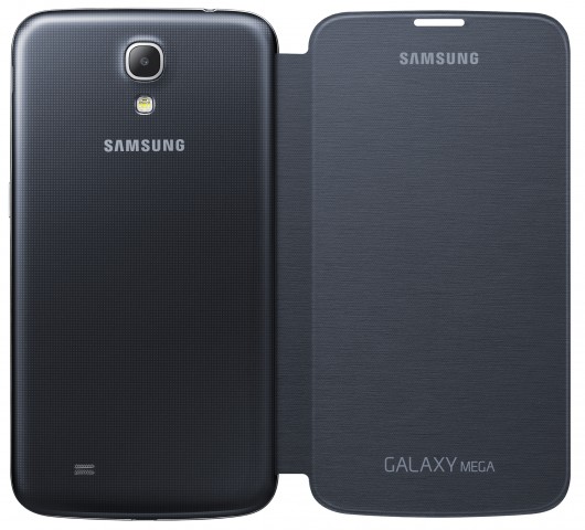 картинка Чехол-книжка Samsung для Galaxy Mega 6.3 GT-I9200 (dark grey) АС