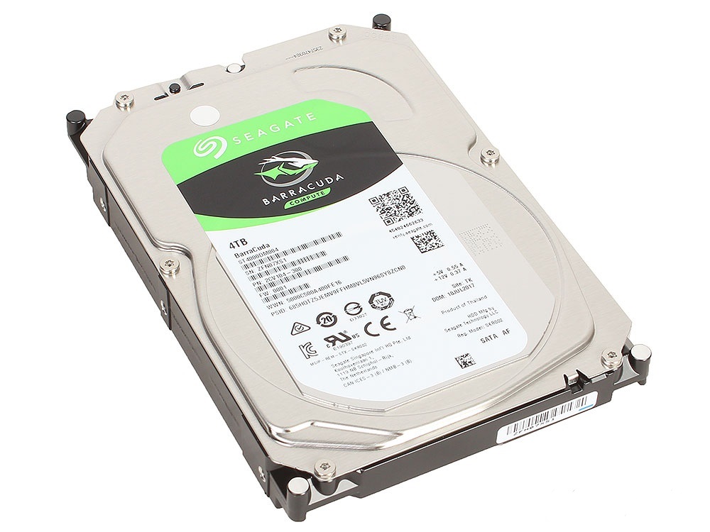 картинка 4Tb Seagate Barracuda (3.5" SATA, 5400rpm, 256Mb) АС