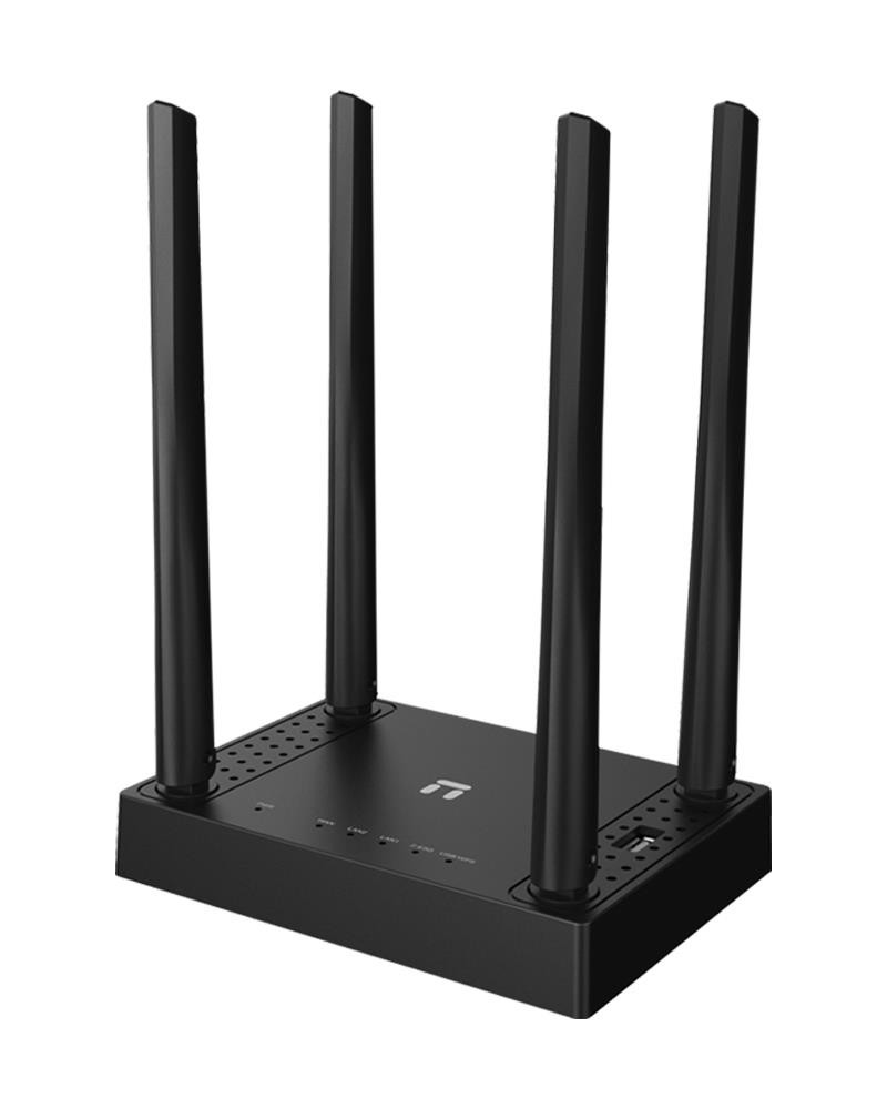 картинка Маршрутизатор Netis N5 (AC1200 802.11ac/4x5dBi/2.4+5 GHz/2xLAN/USB/128Mb) АС