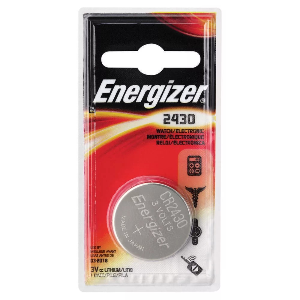 картинка Батарея Energizer CR2430 (дисковый элемент, 2 шт.) АС