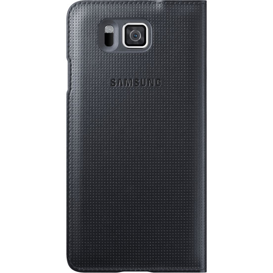 картинка Чехол Samsung для Galaxy Alpha S View Cover, черный АС