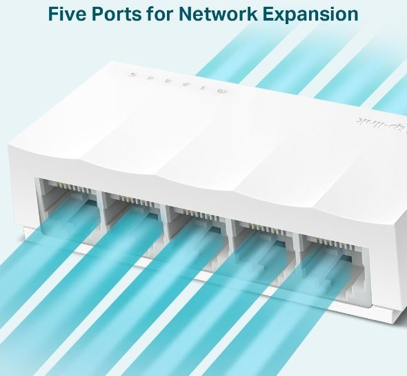 картинка Коммутатор TP-Link LS1005 (5x LAN) АС