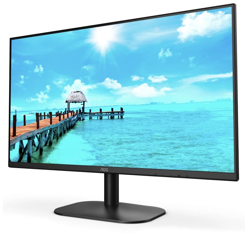 картинка 27" AOC 27B2H (IPS/1920x1080/75Hz/7ms/250cd/HDMI/D-Sub) АС