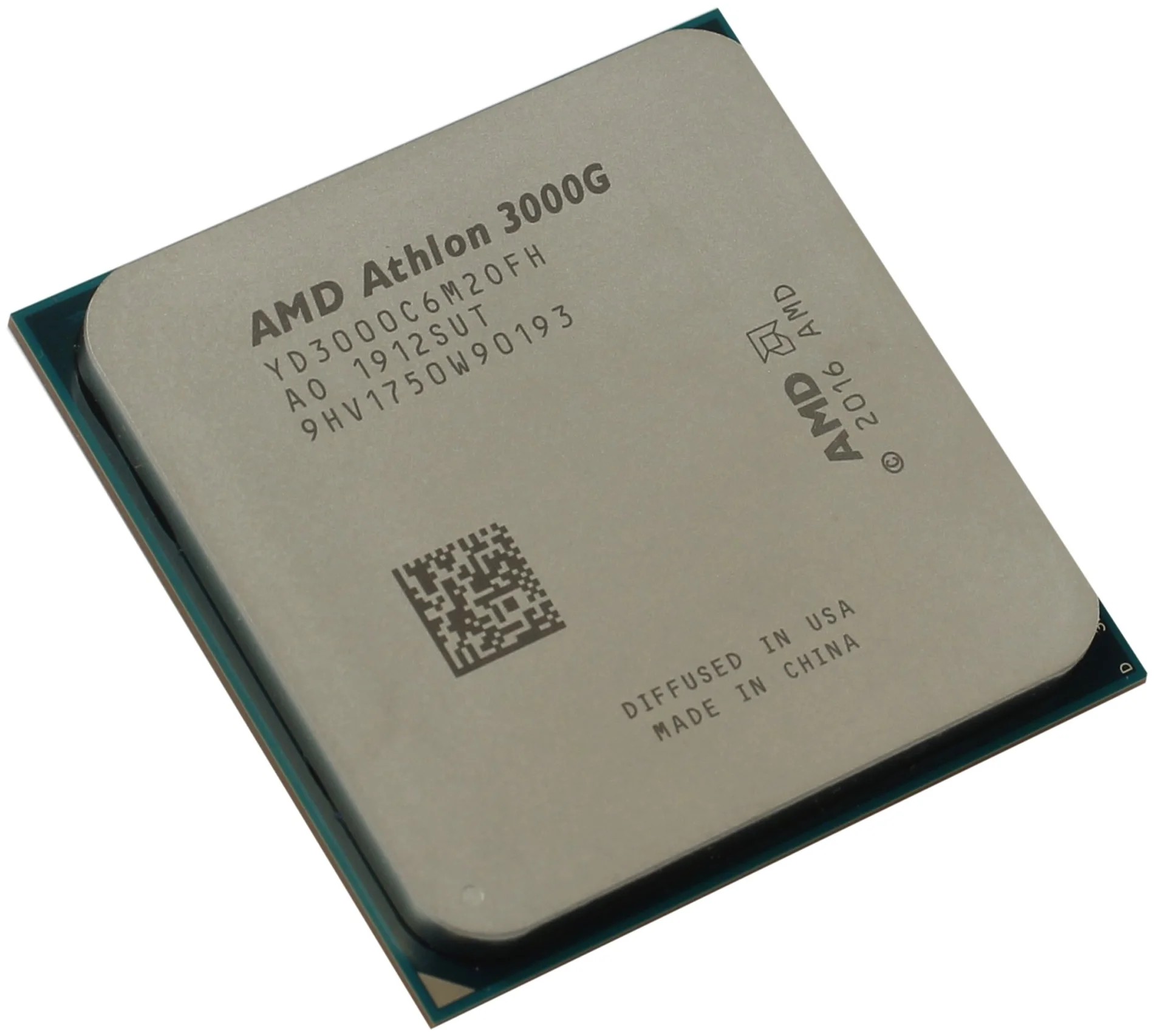 картинка AMD Athlon 3000G (3.5GHz/2core/Vega 3/35W/AM4) АС