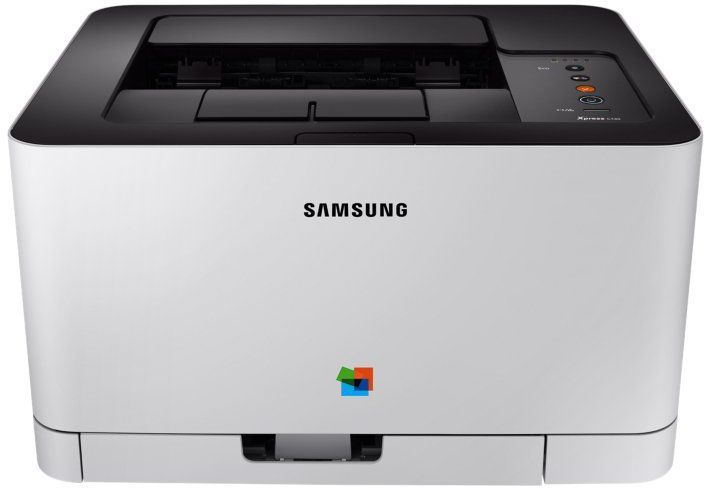 картинка Принтер Samsung Xpress C430 (A4/18ppm/64Mb) (нагрузка: 20000 стр/мес; ресурс картриджа черный CLT-K404S, голубой CLT-C404S, пурпурный CLT-M404S, желтый CLT-Y404S: 1500 стр) АС