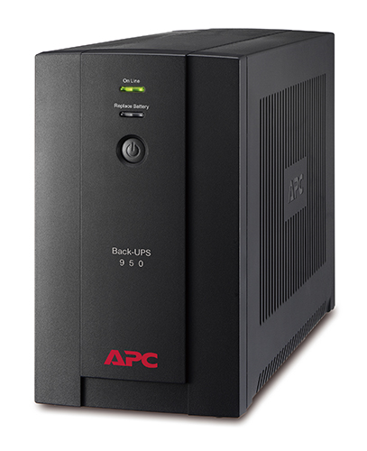 картинка APC Back-UPS 950 BA BX950MI-GR (520Вт/4xEuro/RBC17/6.1 кг) АС