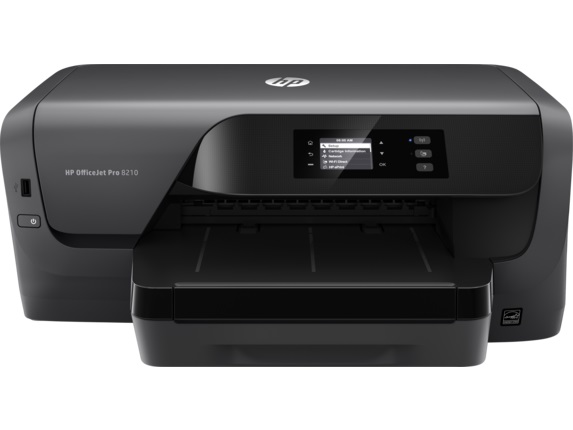 картинка Принтер HP OfficeJet Pro 8210 (A4, 600x600dpi, 22 стр/мин, 256Mb, двусторонняя печать, WiFi, LAN, USB2.0) АС